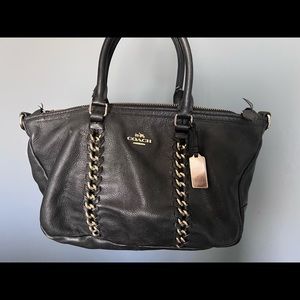 Coach Black Leather Purse